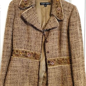 Albert Nipon Blazer Size 8